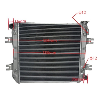 6.7kg Poids Radiateur hydraulique N160-334000-001 pour les chariots élévateurs Hangcha CPCD30 N série