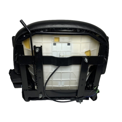Un siège élévateur universel noir confortable de luxe H2KE6-80051 avec micro-commutateur, accoudoirs et ceintures de sécurité