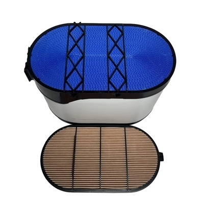 Filtre d'air à longue durée de vie et de nid d'abeille pour SHACMAN x3000 DZ97259191047 DZ97259191048
