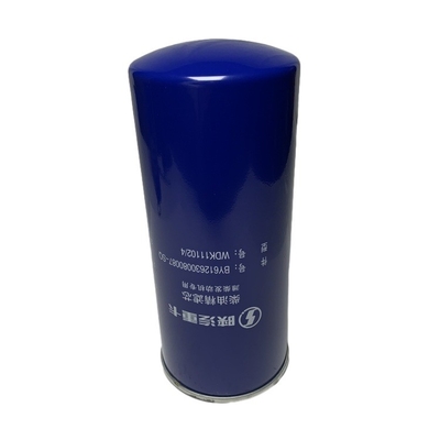 Assemblage de filtre à carburant bleu 612630080087 pour les pièces de camion SHACMAN moteur diesel Weichai