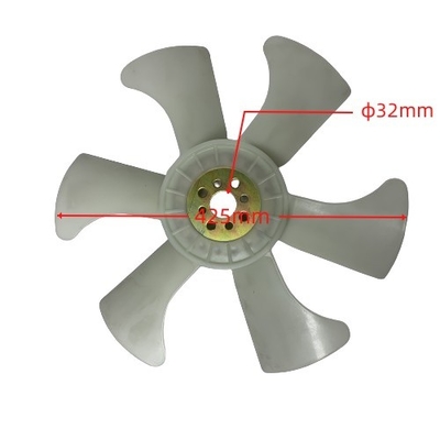 Parties de chariot élévateur de produits alimentaires et boissons Radiateur de ventilateur Lamelle en plastique Pour ISUZU 4JG2 8-94483-894-0