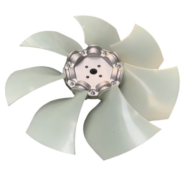 Blade de ventilateur de radiateur en acier plastique H5T01-00501 pour les composants de chariot élévateur QSF3.8 QSB4.5
