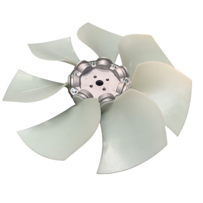 Blade de ventilateur de radiateur en acier plastique H5T01-00501 pour les composants de chariot élévateur QSF3.8 QSB4.5