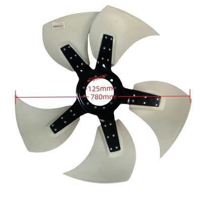 Blade de ventilateur de radiateur en plastique 612630061212 pour le chargeur à roues Weichai WP10