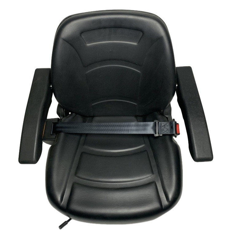 Un siège élévateur universel noir confortable de luxe H2KE6-80051 avec micro-commutateur, accoudoirs et ceintures de sécurité
