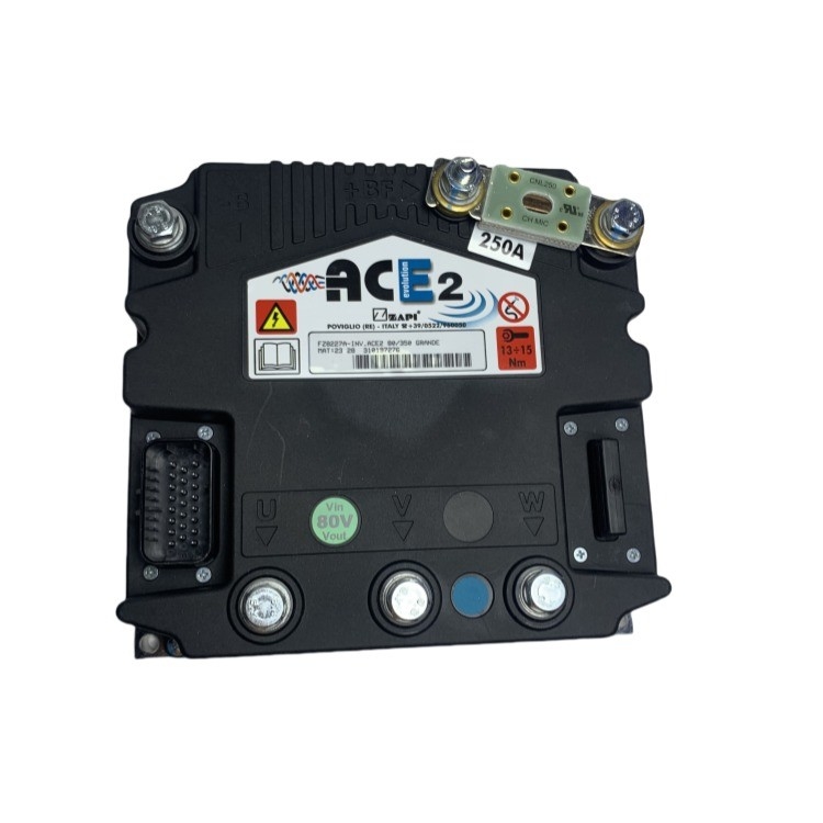 ZAPI ACE2 80/350 FZ8227A Contrôleur de moteur à courant alternatif Composants en acier et plastique inclus